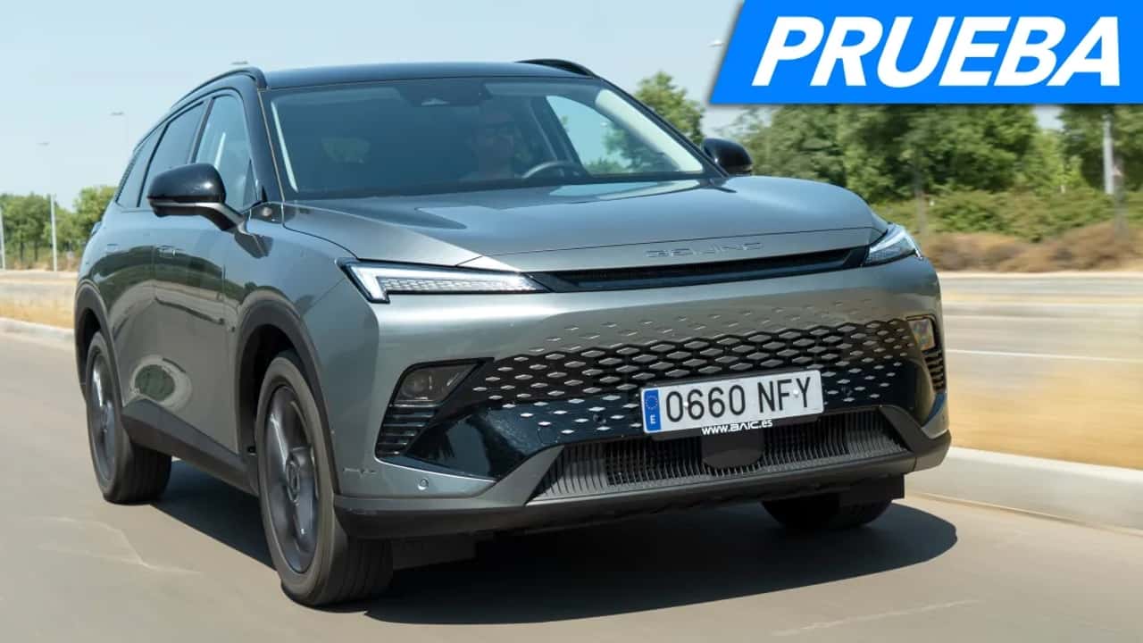 BAIC X55 2026, prueba