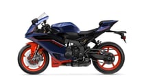 Yamaha R9 Matte Phantom Blue and Fluorescent Red