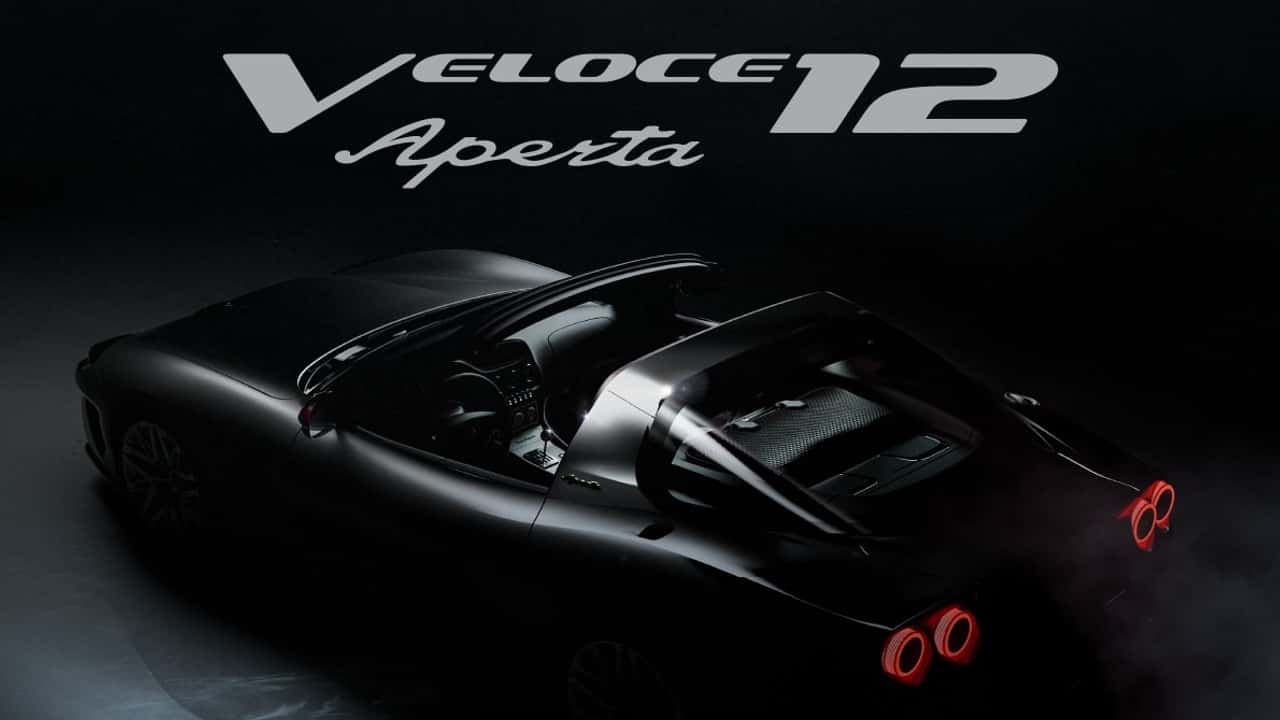 Touring Superleggera anticipa la Veloce12 Aperta