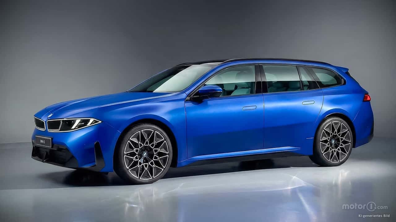 Renderización del BMW i3 Touring (2026)