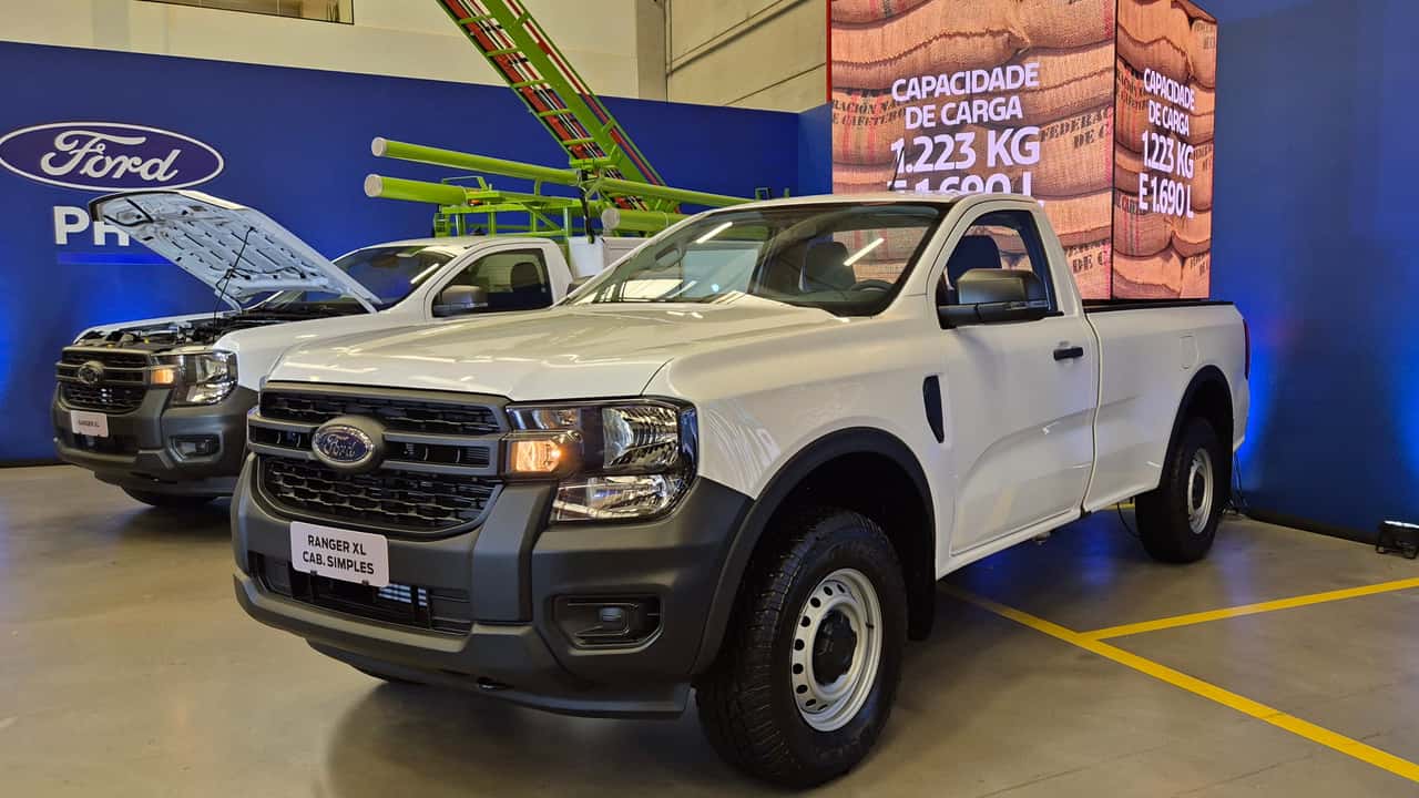 Ford lança Ranger Cabine Simples e Chassi de olho no agro e frotas