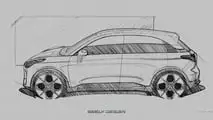 Geely E2 (2026) - Desenhos