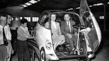 Dona Olimpia e Americo Emilio Romi no Romi-Isetta 001 (30-6-1956)