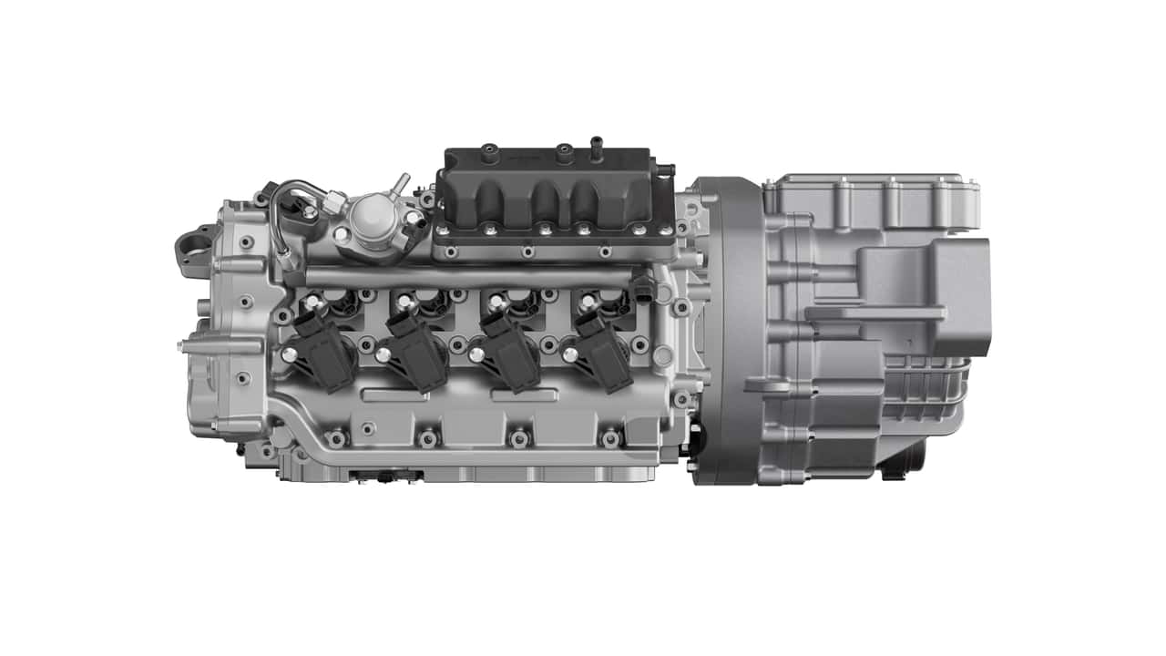 Con questo motore a benzina l'auto elettrica diventa ibrida