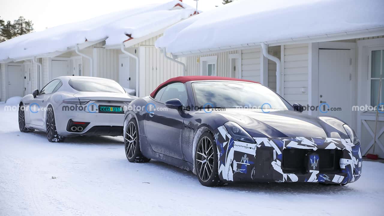 Maserati GranCabrio Facelift (2026) Erlkönig