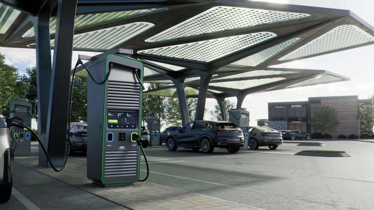 La colonnina di ricarica HYC400 Series 2