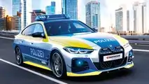 BMW i4 per la polizia tedesca, il tuning di AC Schnitzer