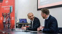 Ducati Campioni in Piazza 2022 - Domenicali and Lepore
