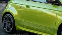 Abarth 500 elettrica, il render