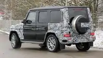 Mercedes G-Klasse Facelift neue Erlkönigbilder (Dezember 2022)