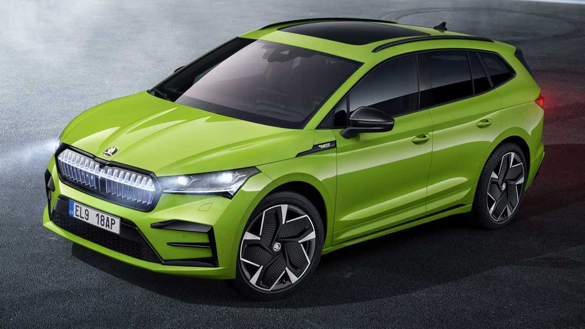 Skoda Enyaq RS IV Debuts As Electric Performance SUV With Nearly 300 HP Skoda Enyaq RS IV Debuts As Electric Performance SUV With Nearly 300 HP