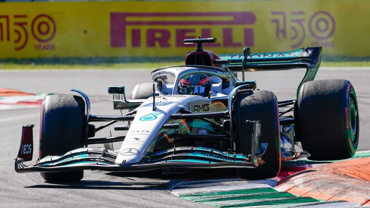 George Russell at Italian GP 2022