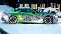 2023 Mercedes-AMG GT Coupe less camo spy photo