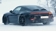 Porsche 911 Facelift Spy Photos