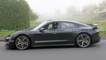Porsche Taycan GT, fotos espía