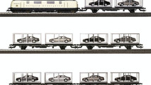 Limited-edition Maybach transporter model train