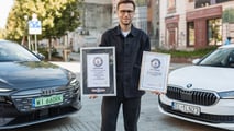 Miko Marczyk, Audi A6 Sportback e-Tron, Guinness Menzil Rekoru