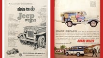 Anuncios da Willys-Overland do Brasil - anos 50