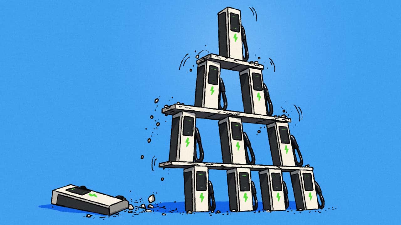 EV tax credit story lead illustration
