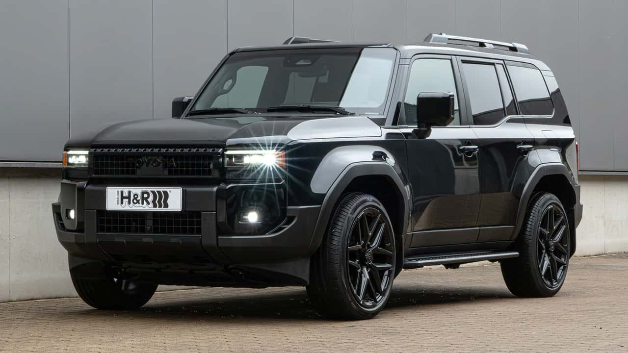 Toyota Land Cruiser mit H&R-Tieferlegung