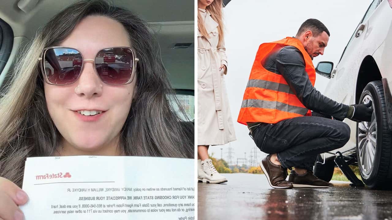Woman Uses State Farm Roadside Assistance.jpg
