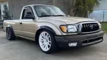 Tesla-swapped 2002 Toyota Tacoma