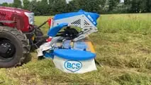 BCS: falciacondizionatrici Neva Avant e Dynamicx R8 in Campo con Giulia