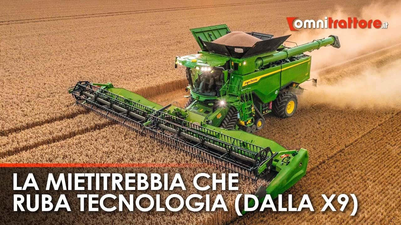 John Deere: tutti i segreti nelle nuove mietitrebbie MY 2024