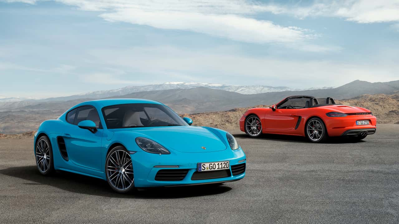 Porsche 718 Boxster S und 718 Cayman S