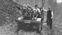 Consegna del primo Unimog 1949 prodotto in serie