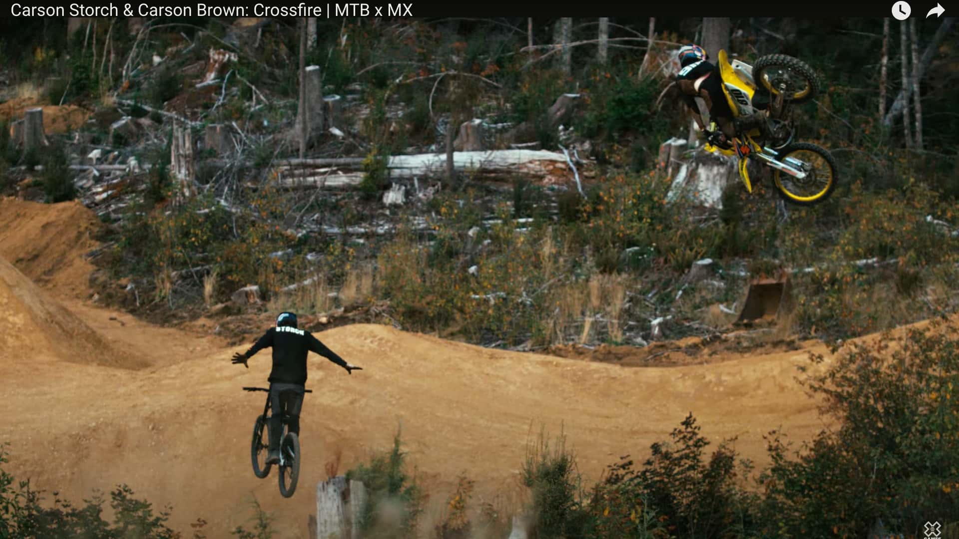 MX and MTB Get Scarily Close in Game of Off-Road Russian Roulette