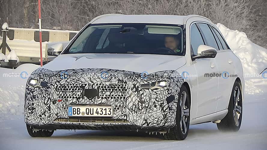 Mercedes C-Klasse (2025): Facelift erneut erwischt