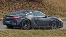 Photos d'espionnage de la Porsche 718 Cayman EV