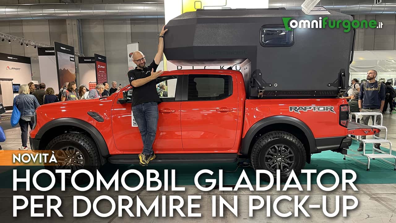 Hotomobil Gladiator a Parma