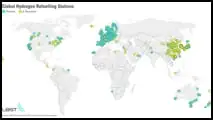 Wasserstoff-Tankstellen weltweit: Die meisten befinden sich in Europa und Asien