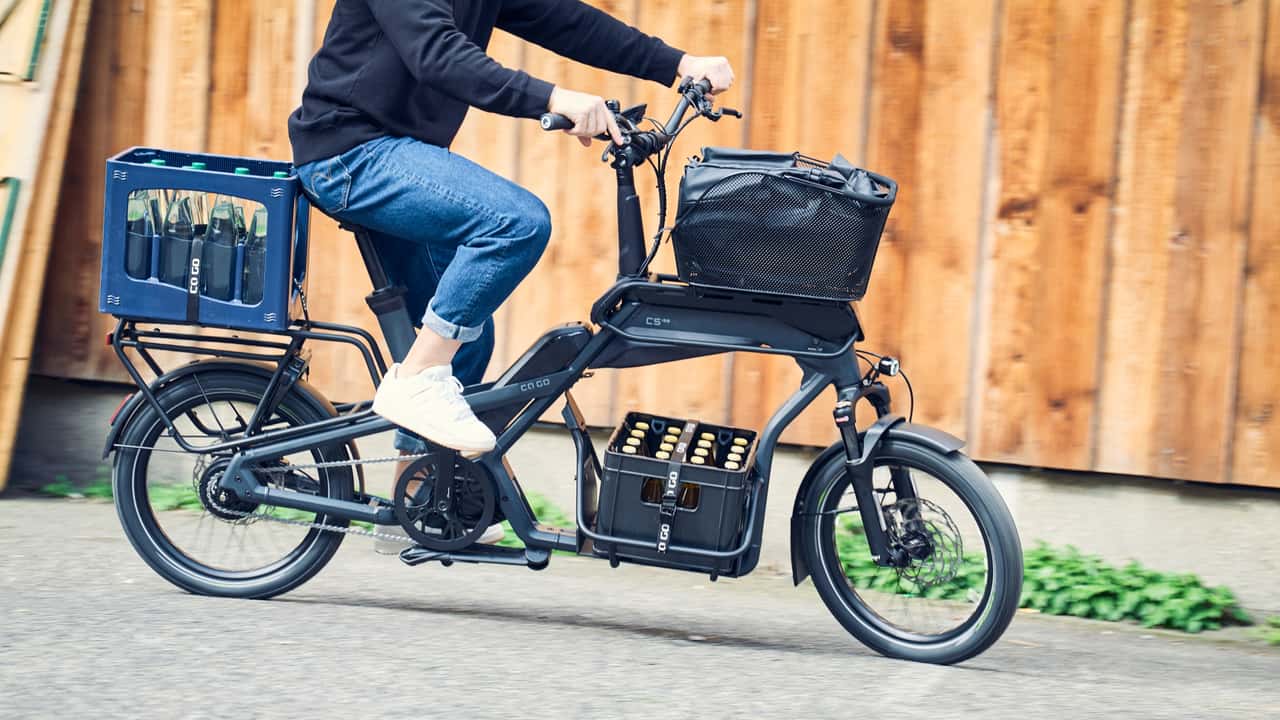 Ca Go CS: Lastenrad mit tiefer Ladefläche