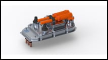 ZF-Studie EVbeat auf Basis des Porsche Taycan: Der Inverter