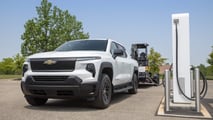 2024 Chevrolet Silverado EV Work Truck with DC fast charger