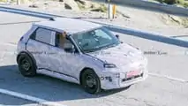Renault 5 eléctrico, fotos espía