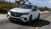 2024 Mercedes-AMG EQE SUV Exterior Front Quarter