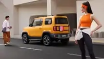 2023 Baojun Yep exterior rear quarter view