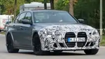 Foto spia aggiornate della berlina BMW M3