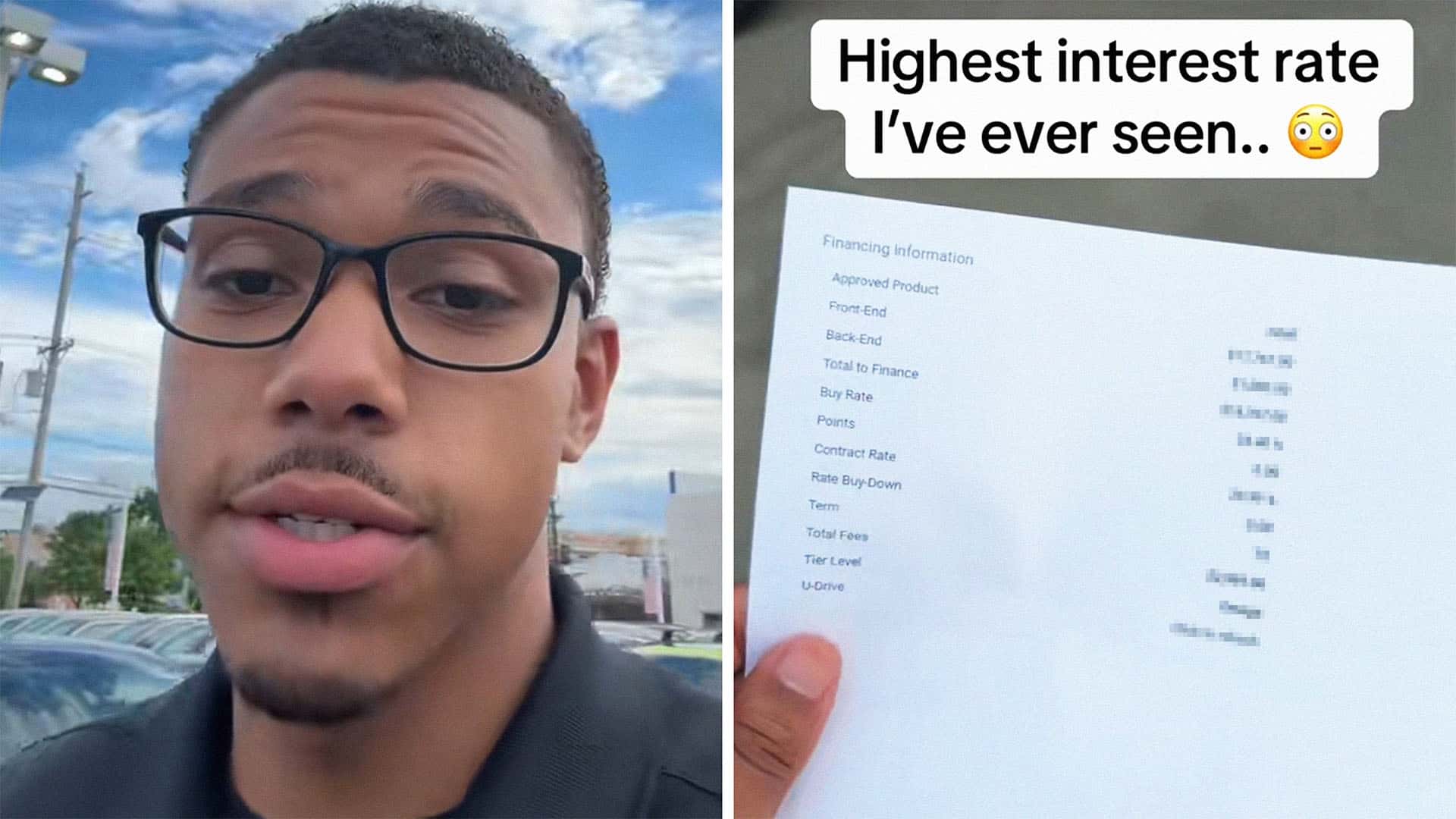 Customer Walks Into Dealership With Bad Credit Score. Then They Get the Highest Interest Rate This Salesman’s Ever Seen
