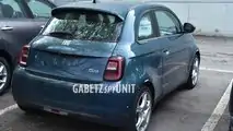 Photos espion Abarth 500e