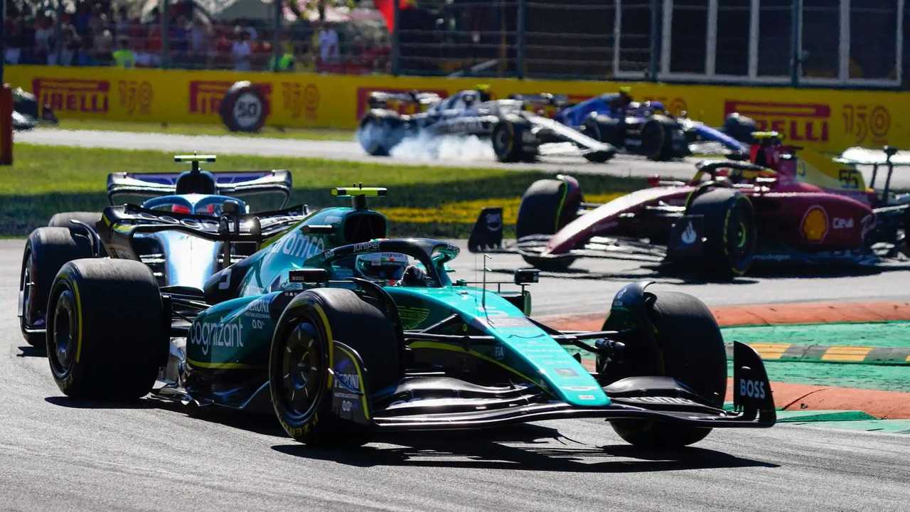 Sebastian Vettel at Italian GP 2022