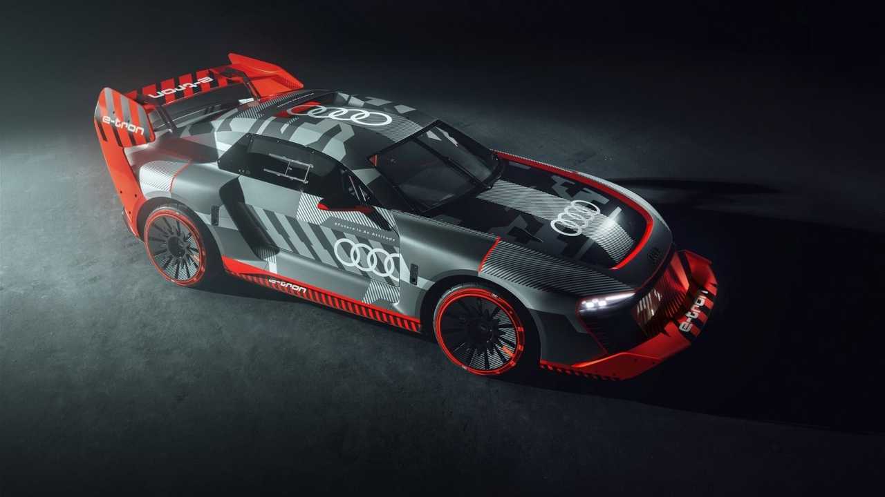 Ángulo delantero Audi S1 e-Tron Quattro Hoonitron