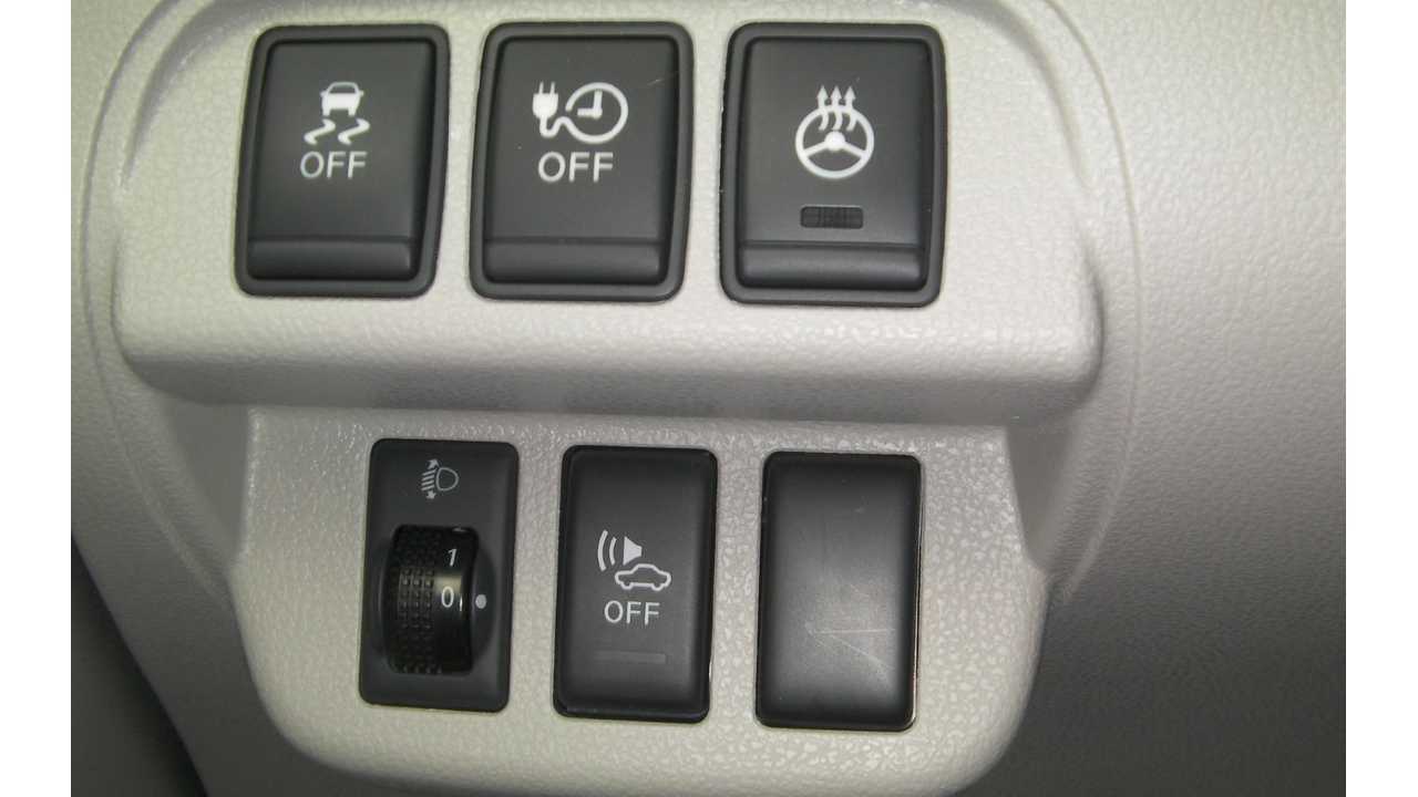 Nissan Removed The Ability To Disable The Pedestrian Warning Sound in 2012 In Anticpation Of This Ruling (2011 LEAF shown above)