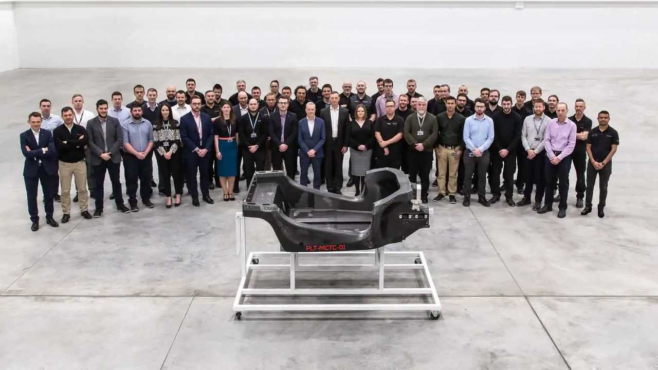 McLaren's first prototype MonoCell from the MCTC