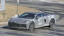 Corvette Spy-Foto mit mittlerem Motor