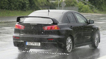 Mitsubishi EVO X Real World Spy Photos